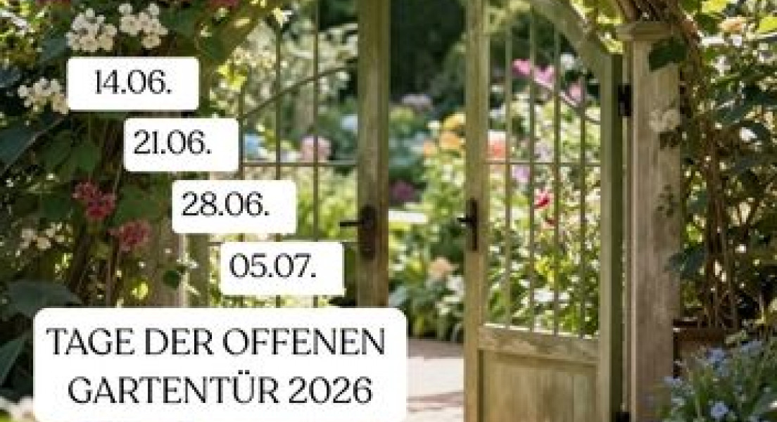 TAGE DER OFFENEN GARTENTÜR 2026