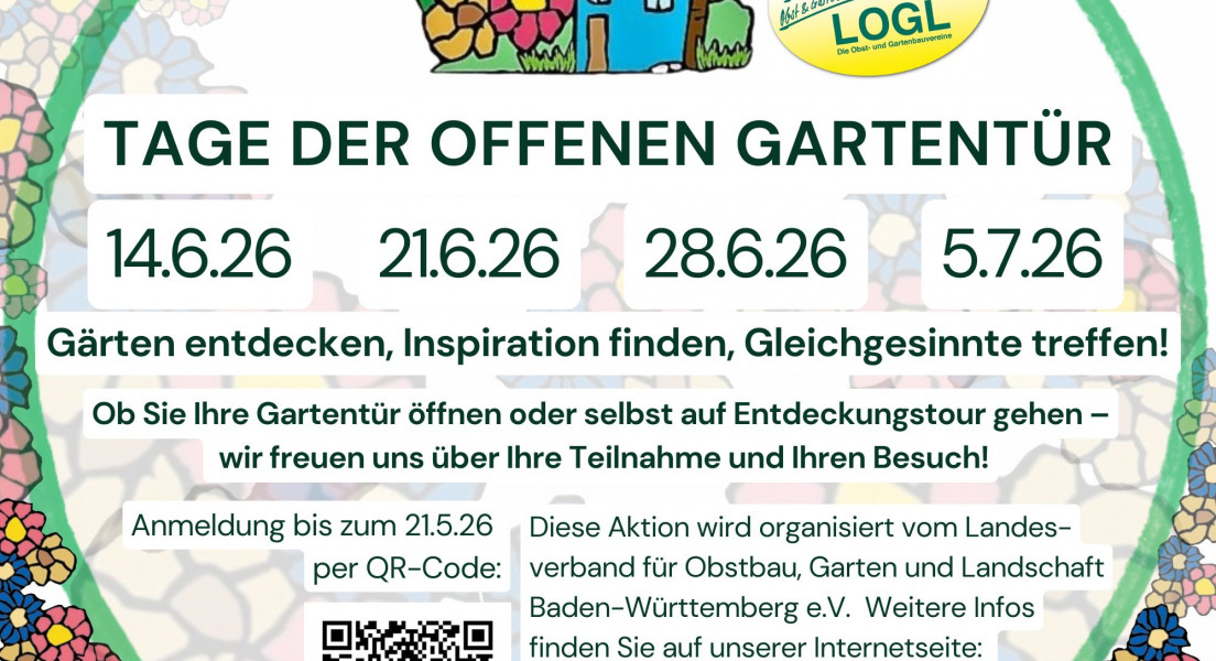 TAGE DER OFFENEN GARTENTÜR 2026